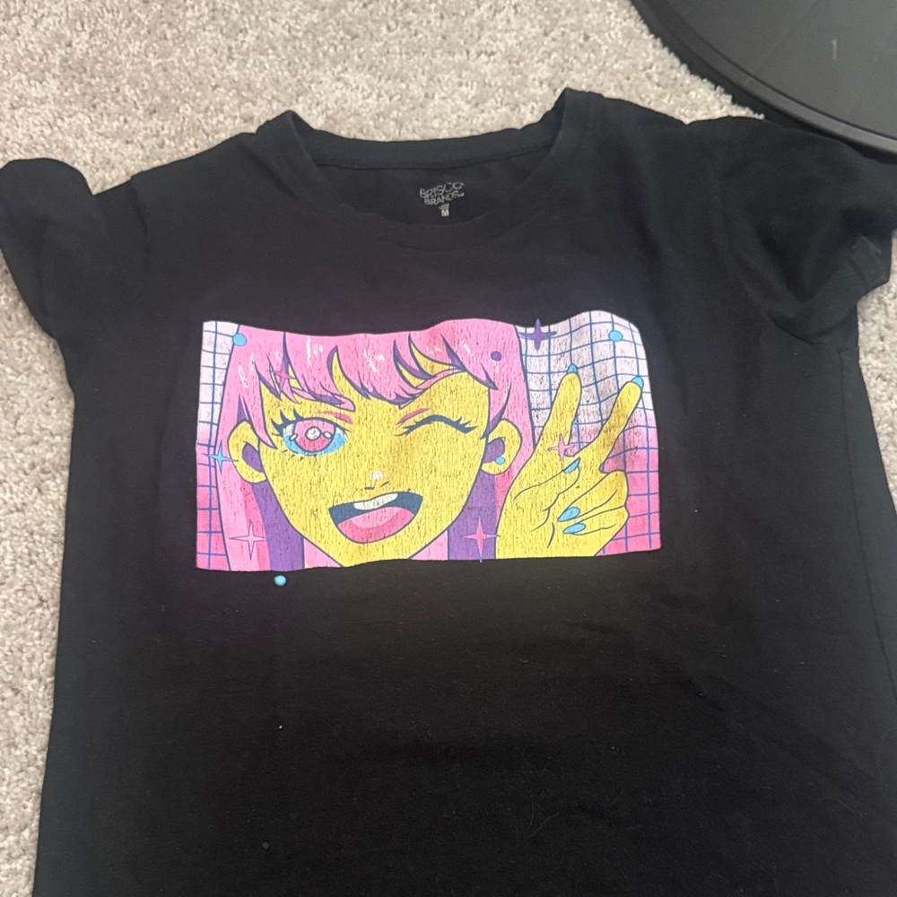 Graphic Black Kids T-Shirt